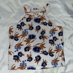 Flower crop top